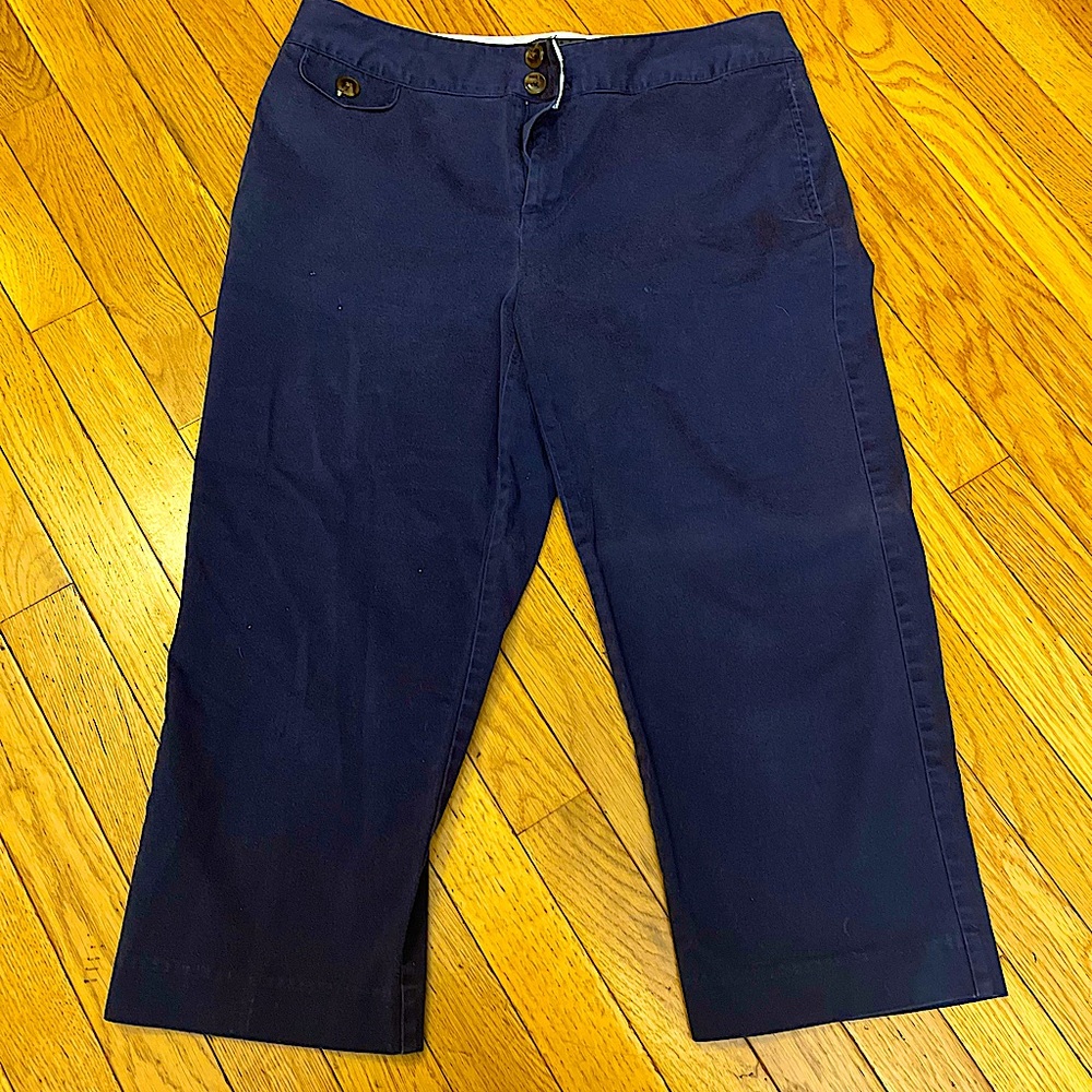 Dress capris in Navy Blue